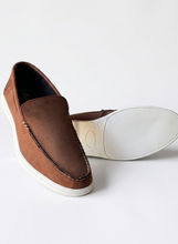 ITALIAN STYLE LOAFER HAND MADE SOFT SOLE - BROWN