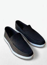 ITALIAN STYLE LOAFER HAND MADE SOFT SOLE - BLACK