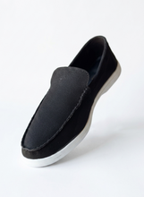 ITALIAN STYLE LOAFER HAND MADE SOFT SOLE - BLACK