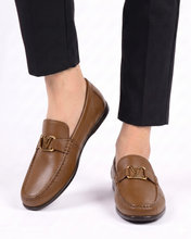 HAND MADE LEATHER CRAFTED LOAFERS | BROWN - LV