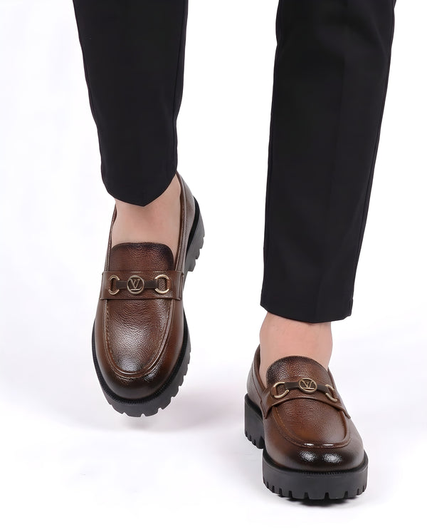 Men's Patent Chunky Loafer