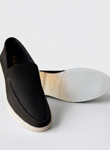 ITALIAN STYLE LOAFER HAND MADE SOFT SOLE - BLACK