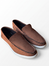 ITALIAN STYLE LOAFER HAND MADE SOFT SOLE - BROWN