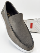 ITALIAN STYLE LOAFER HAND MADE SOFT SOLE - GRAY