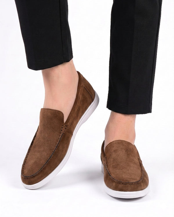 ITALIAN STYLE  SUED  LOAFER